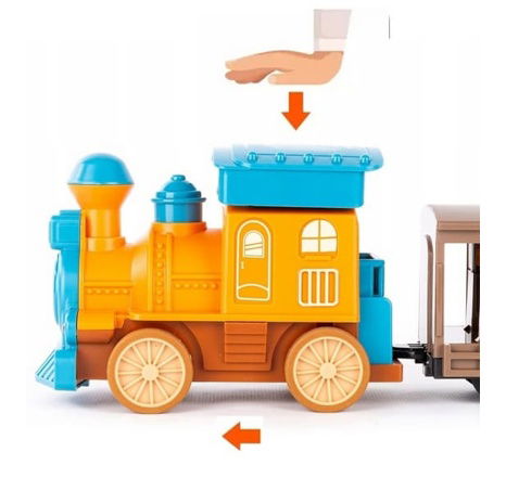 Bavytoy Retro vláček s vagóny