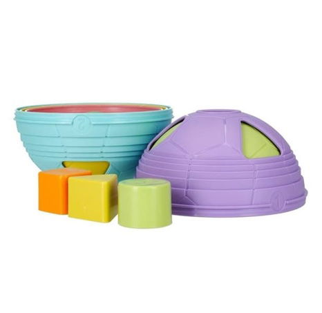 Bavytoy Montessori skládací vhazovací kelímky