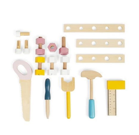 Bigjigs Toys Dětský pracovní stůl s nářadím