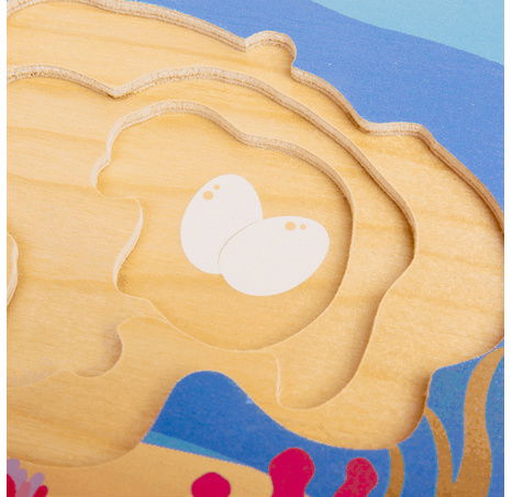 Bigjigs Toys Puzzle Životní cyklus želvy