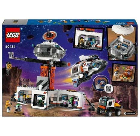 LEGO® City (60434) Vesmírná základna a startovací rampa pro raketu