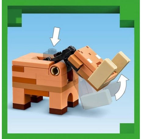 LEGO® Minecraft 21255 Přepadení v portálu do Netheru