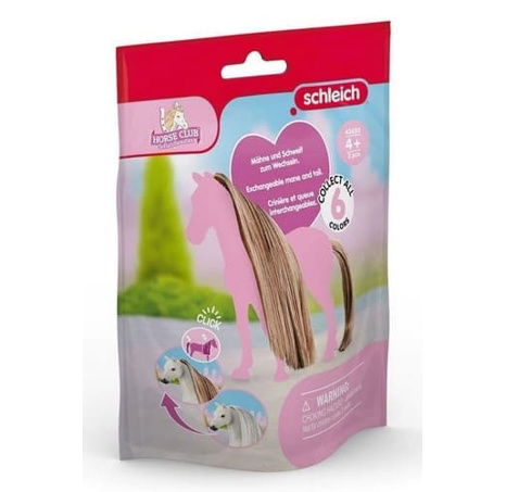 Schleich 42653 Hnědozlatavé doplňky na ocas a hřívu