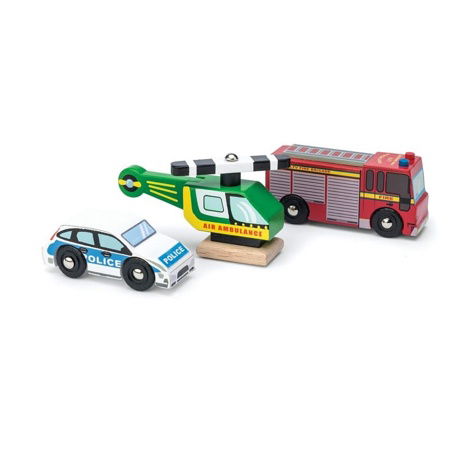Le Toy Van Rettungswagen-Set