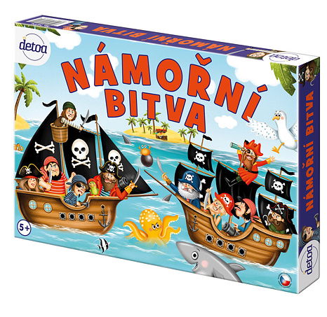 Námořní bitva společenská hra v krabici 33x23x3,5cm