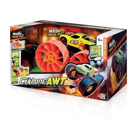 Maisto RC - Cyklone AWT, oranžová, 2,4GHz, USB, 360°otočky