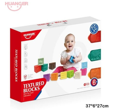 Bavytoy Senzorické kostky 12ks