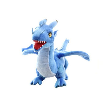 Plyš drak modrý 36 cm ECO-FRIENDLY