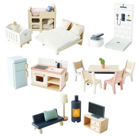 Le Toy Van Furniture Starter Kompletthaus-Set