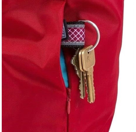 Kurgo® Cestovní vak na granule Kibble Carrier červený