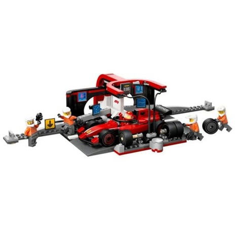 Lego City 60443 Zastávka v boxech F1® a personál s vozem Ferrari