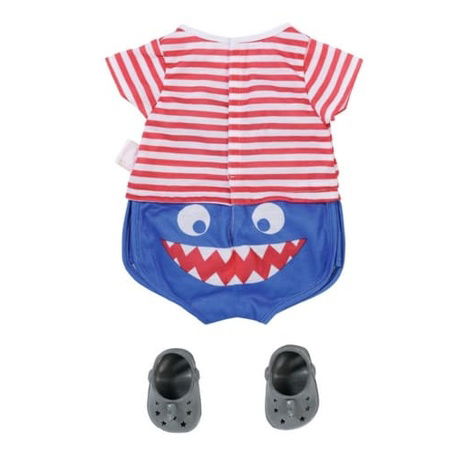 BABY born Pyžamko a bačkůrky, modré, 43 cm