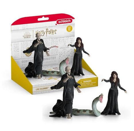 Schleich 42684 Harry Potter - Lord Voldemort, Nagini a Bellatrix Lestrangeová