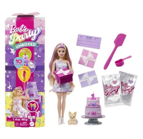 Barbie PARTY REVEAL - Fialová