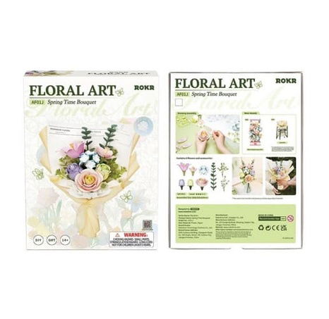 RoboTime 3D skládačka Jarní kytice