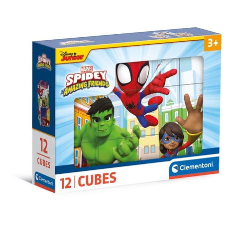 Bildwürfel - Spidey und seine erstaunlichen Freunde, 12 Würfel