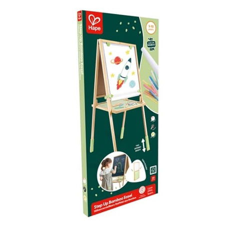 Bambusová tabule na kreslení na stojanu