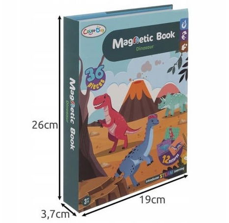 Magnetické puzzle dinosaurus