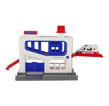 Garáž s autíčkem Ambulance