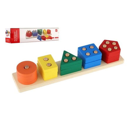 Skládačka věž dřevo