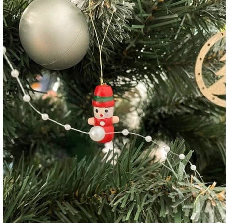 Ozdoby na vánoční stromeček 10 ks