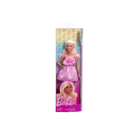 Barbie Modelka - Růžová růže