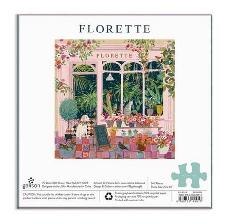 Galison Puzzle Florette 500 dílků