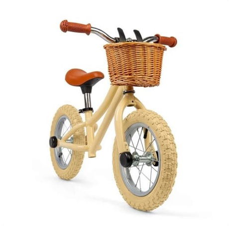 Bigjigs Toys Balanční odrážedlo krémové