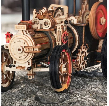 RoboTime 3D mechanická skládačka Parní stroj