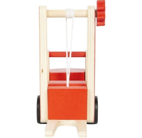 small foot Dřevěný vysokozdvižný vozík s paletou