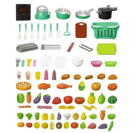 Sada nádobí zelená 99 ks