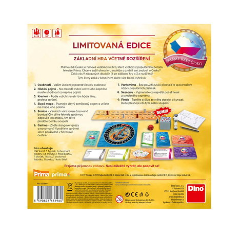 Máme rádi Česko limitovaná edice