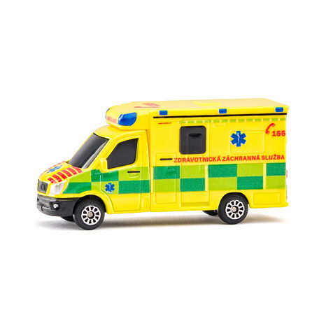 Maisto - CZ - Sada Záchranných vozidel, Česká republika - Policie, Sanitka, Hasičský vůz, 1:64