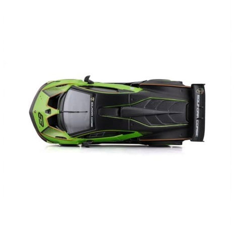 Bburago - RACE, Lamborghini Essenza SCV12, zelená metalíza-černá, 1:32