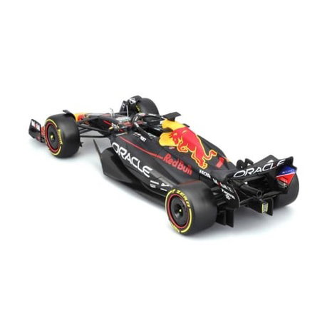 Bburago - RACE Formule F1 s figurkou jezdce, Oracle Red Bull Racing RB19 (2023), #1 Verstappen, 1:24
