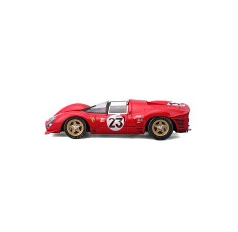 Bburago - RACING, Ferrari 330 P4 Daytona (1967), červená, 1:24
