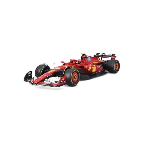 Bburago - FORMULA RACING, F1 Ferrari Scuderia SF-24 (2024), #55 Carlos Sainz, 1:18