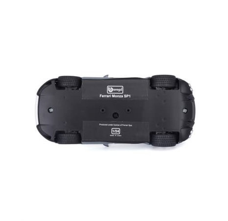 Bburago - RACE+PLAY, Ferrari Monza SP1, stříbrná, 1:24