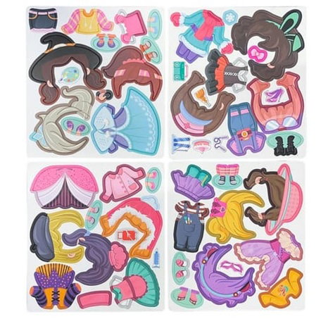 Magnetické kreativní puzzle - hra na převlékání