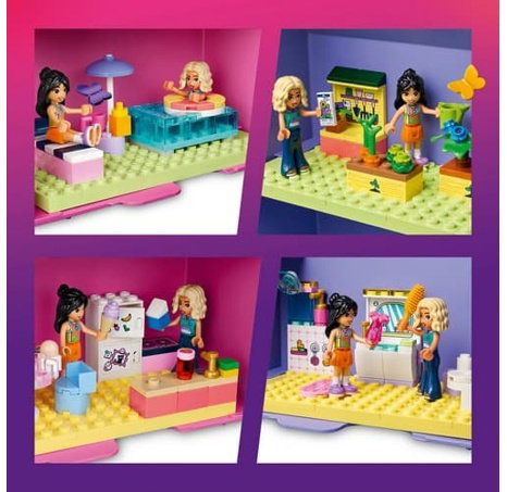 Lego Friends 42697 Kreativní kufřík a domek pro panenky