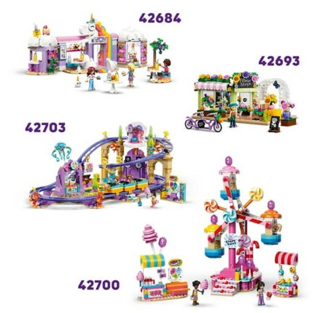 Lego Friends 42702 Květinový kolotoč s vílami