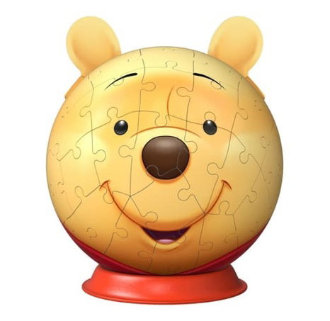 Puzzle ball s ušima Medvídek Pú