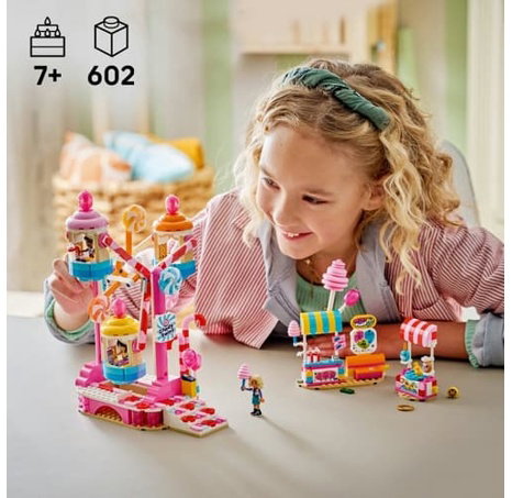 Lego Friends 42700 Kolotoč se sladkostmi a cupcaky