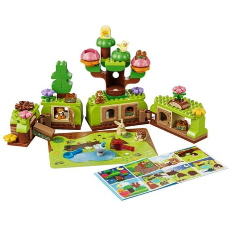 Lego Duplo 10480 Les plný objevů a divokých zvířátek