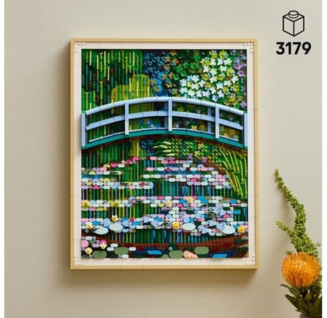 Lego 31220 Art  Claude Monet – Most nad jezírkem s lekníny