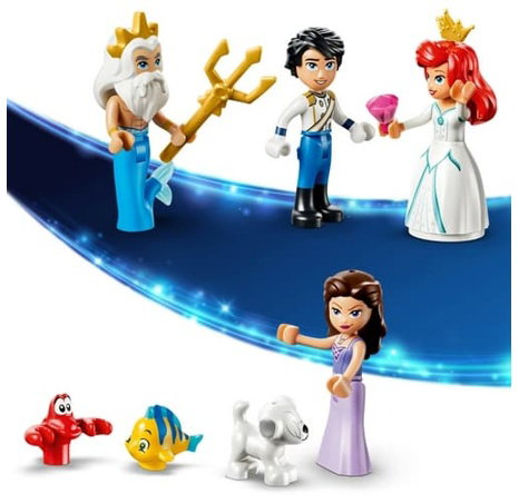 Lego 43299 Disney Arielina loď a královská svatba
