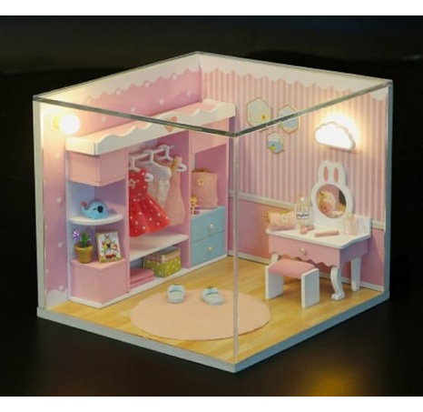2Kids Toys miniatura domečku Roztomilá šatna