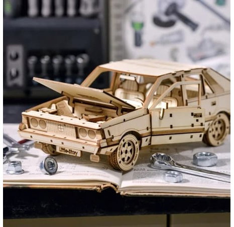 Little Story 3D dřevěná skládačka FSO Polonez 1500