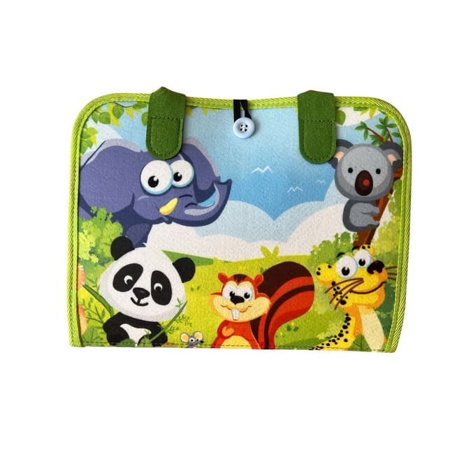 2Kids Toys Senzorická busy kniha Safari