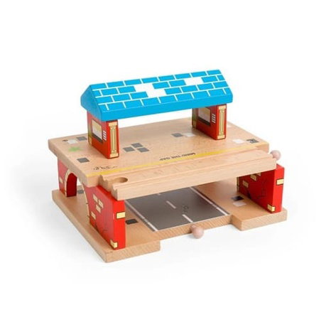 Bigjigs Rail Nádraží nad cestou